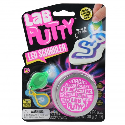 Magic Fluorescent UV Reactive Lab Putty - LED Scribbler - Draw & Write with Light   566887457